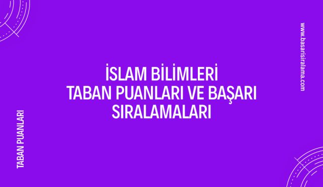 islam-bilimleri-taban-puanlari