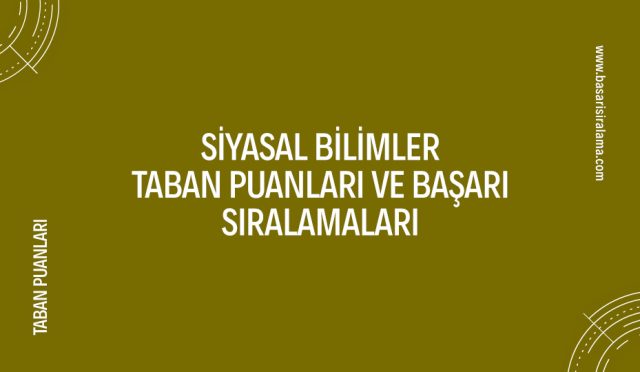 siyasal-bilimler-taban-puanlari