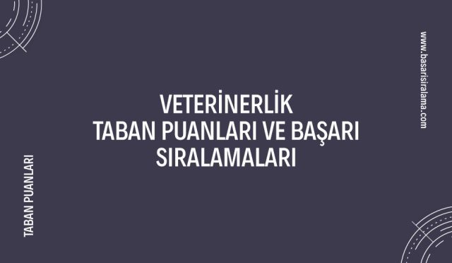 veterinerlik-taban-puanlari