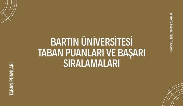 bartin-universitesi-taban-puanlari