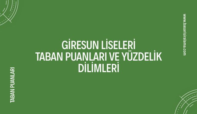 giresun-liseleri-taban-puanlari