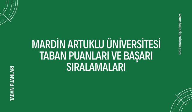 mardin-artuklu-universitesi-taban-puanlari