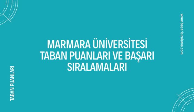 marmara-universitesi-taban-puanlari