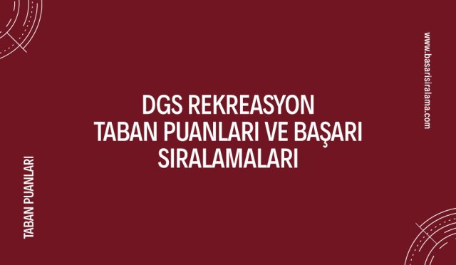 dgs-rekreasyon-taban-puanlari