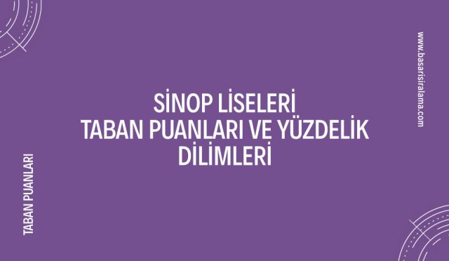 sinop-liseleri-taban-puanlari